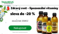 Naureus.cz Sleva 20 % na lipozomální vitamíny