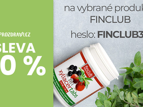 Prozdravi.cz Sleva 30 % na Finclub