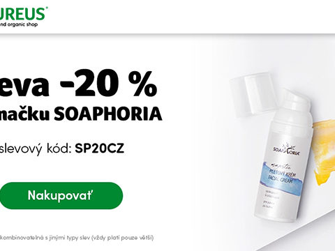 Naureus.cz Sleva až 20 % na Soaphoria