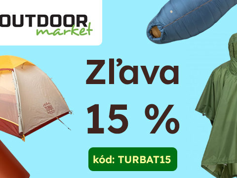 Outdoormarket.sk Zľava 15 % na Turbat