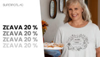 SuperPotlač.sk Zľava 20 % na dámske tričko "najlepšia babka"
