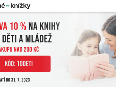 Levné-knížky.cz Sleva 10 % na knížky pro děti