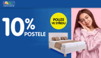 OKAY.cz Sleva 10 % na postele a matrace