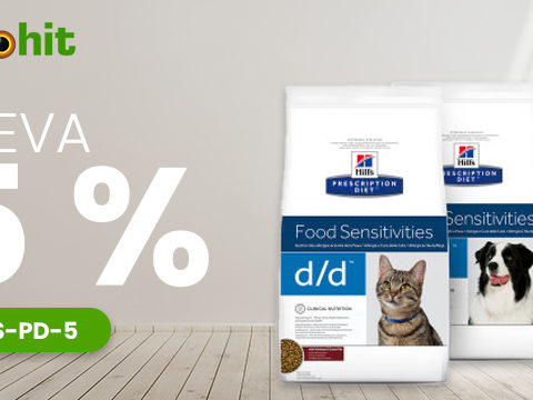 Zoohit.cz Sleva 5 % na Hill's Prescription Diet pro kočky a psy.