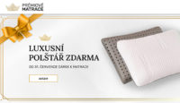 Premiove-matrace.cz Získejte luxusní polštář ZDARMA ke každé objednávce matrací