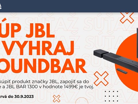 Andreashop.sk Kúp JBL a vyhraj Soundbar