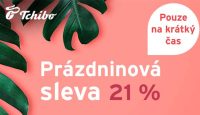 Tchibo.cz - bonus/cashback Prázdninová sleva 21 %