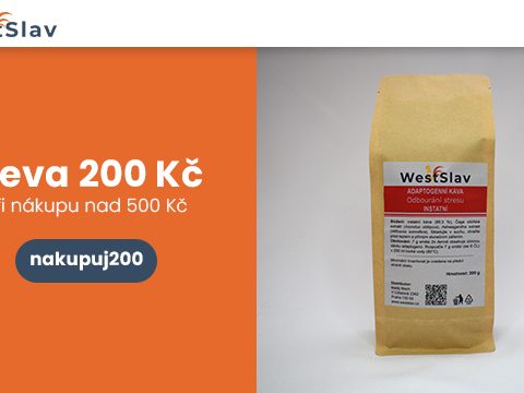 WestSlav.cz Sleva 200 Kč při nákupu nad 500 Kč