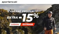 Sportano.sk 15 % zľava na športové produkty