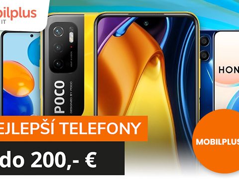 Mobilplus.cz Zľava 2 % na mobilné telefóny a tablety
