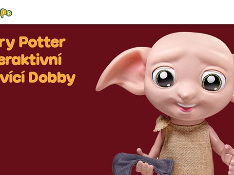 Pompo.cz Harry Potter interaktivní mluvící Dobby