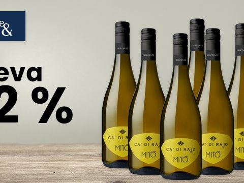 Decaffe.cz Sleva 12 % na CA' DI RAJO Mito Frizzante Cuvée Extra Dry 6x0