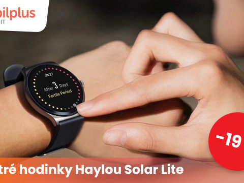 Mobilplus.cz Sleva 19 % na chytré hodinky Haylou Solar Lite