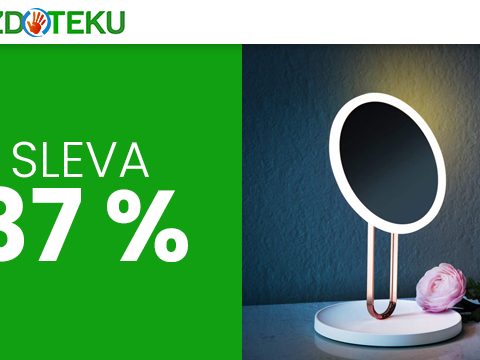 Bezdoteku.cz Sleva 37 % na LED kosmetické makeup zrcátko BALET