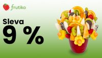 Frutiko.cz Sleva 9 % na vybrané halloweenské produkty